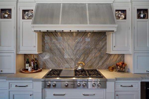 Range Hood Ventilation Cleans Air and Anchors Kitchen Design