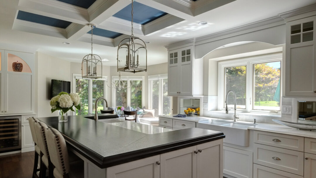 Bright and Bold Glen Ellyn Kitchen Design - Drury Design