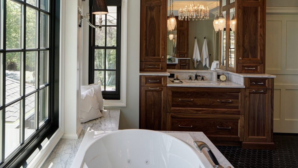 Living Large - Master Bath Remodel - Drury Design