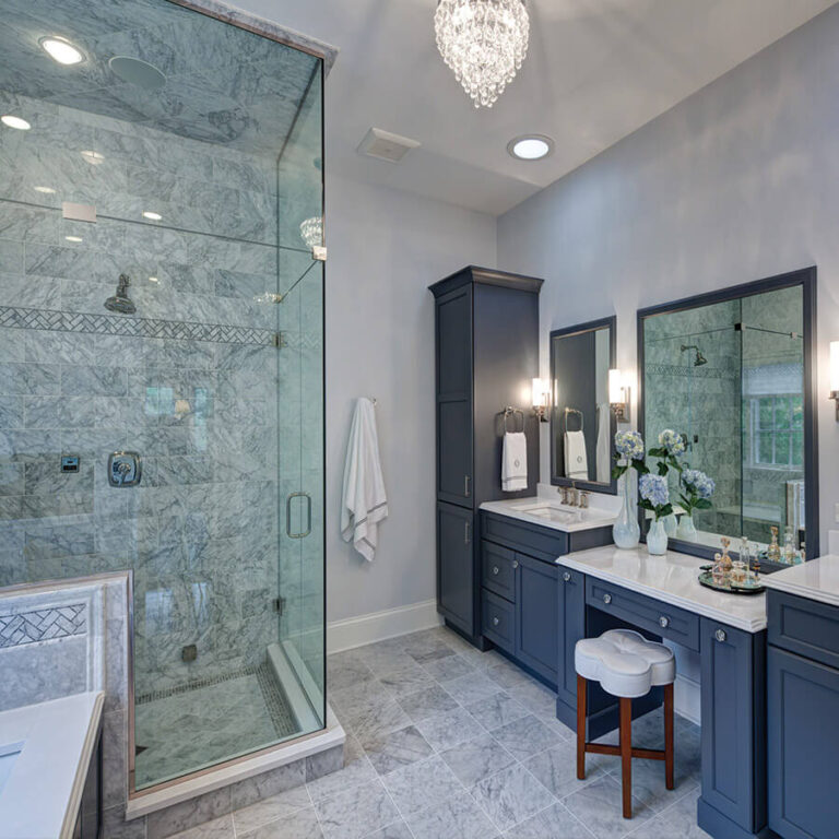 Transitional Bathroom Design - Drury Design