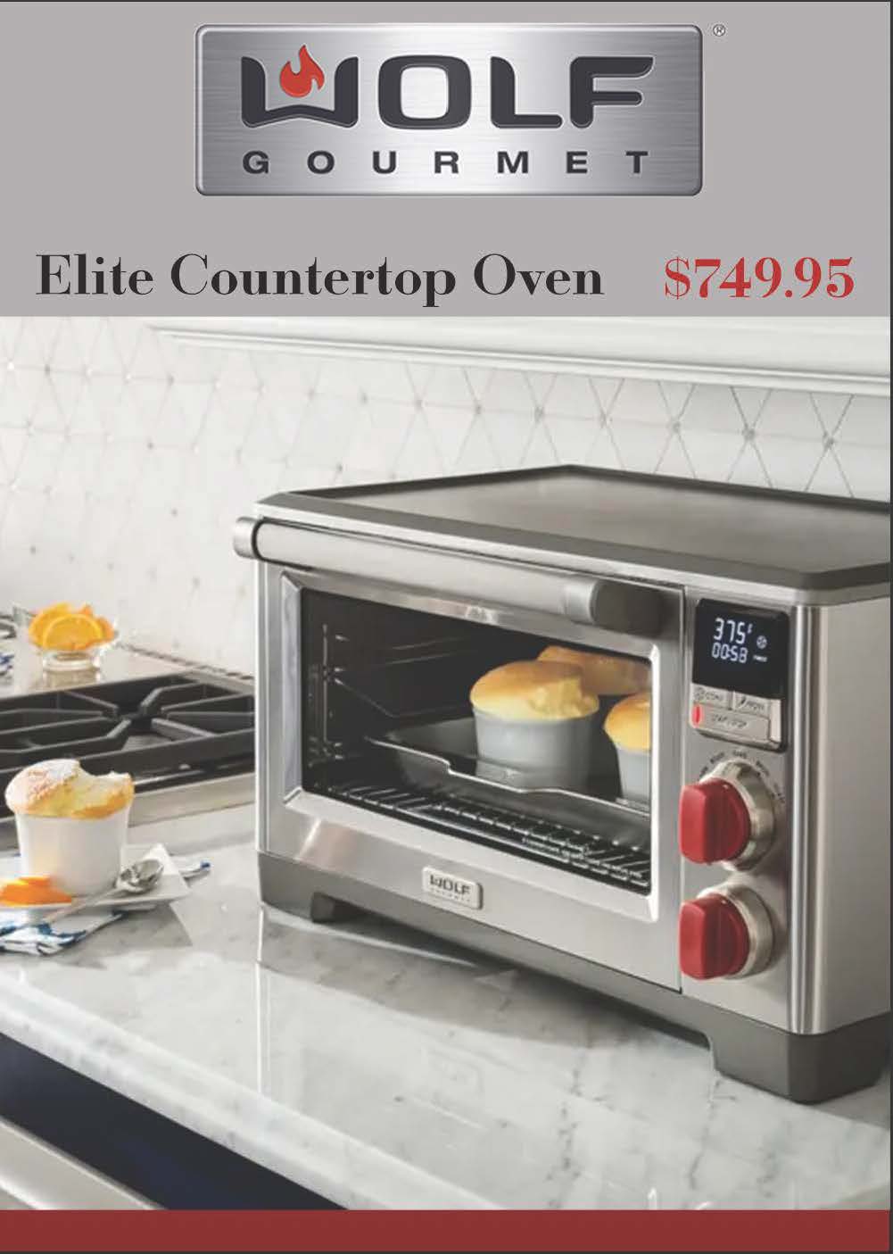 Wolf Gourmet Countertop Oven Elite