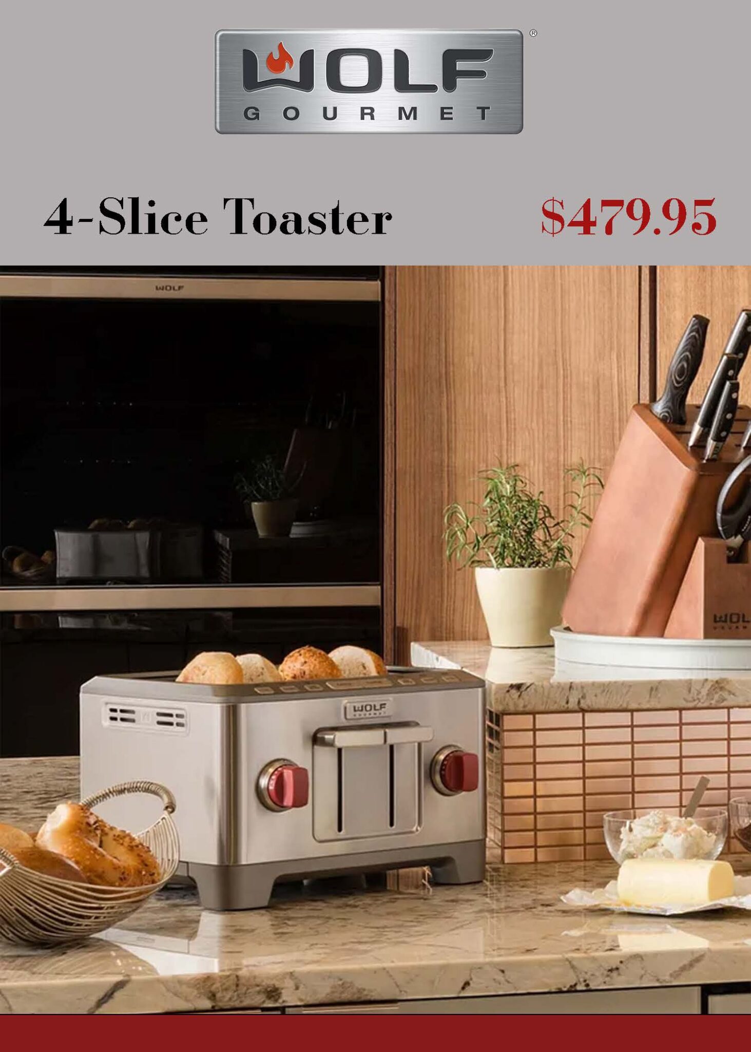 Wolf Countertop Appliances, Wolf Toasters, Wolf Blenders