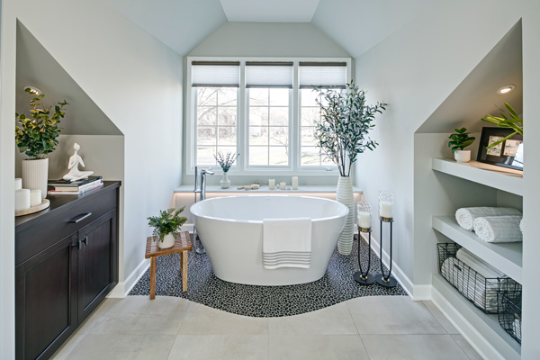 Nature-Inspired Primary Bath with a Wellness Focus – Naperville, IL