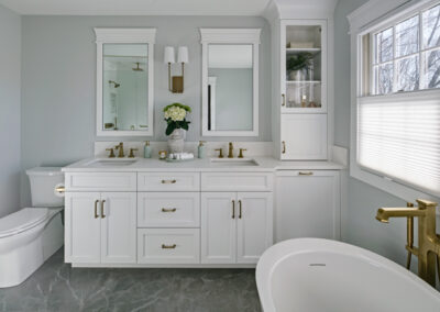 Simple Timeless Primary Bathroom Refresh – Naperville, IL